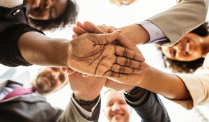 Group of People Hugging